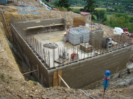 Hrubá stavba RD Černošice 07/25